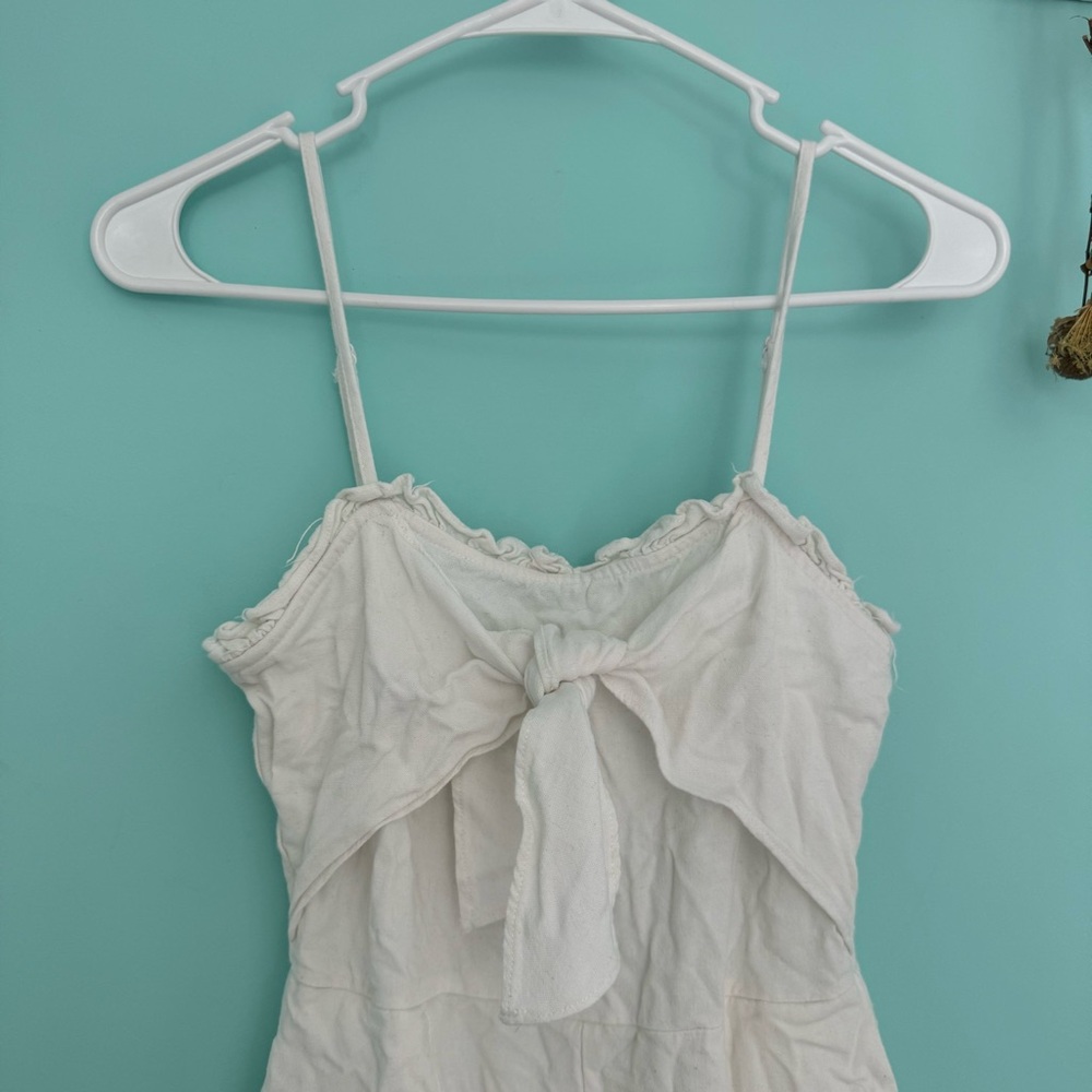Mi Ami white wide leg jumpsuit - Picture 2 of 7